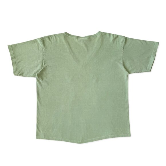 Vintage Coastal Grandma Green Key Largo Shell T-Shirt Cottagecore Beach - Picture 4 of 10